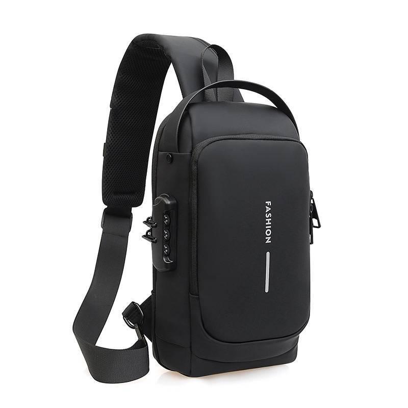 imagem de Bolsa Esportiva Anti-Roubo Impermeável c/ Carregamento USB