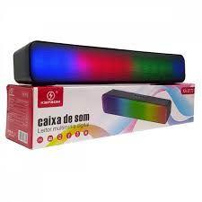 imagem de Caixa de Som Led Bluetooth Kapbom KA-8772