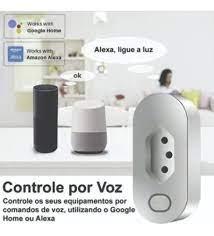 imagem de Tomada Inteligente Wifi Smart Home 10a Tuya Googlehome Alexa