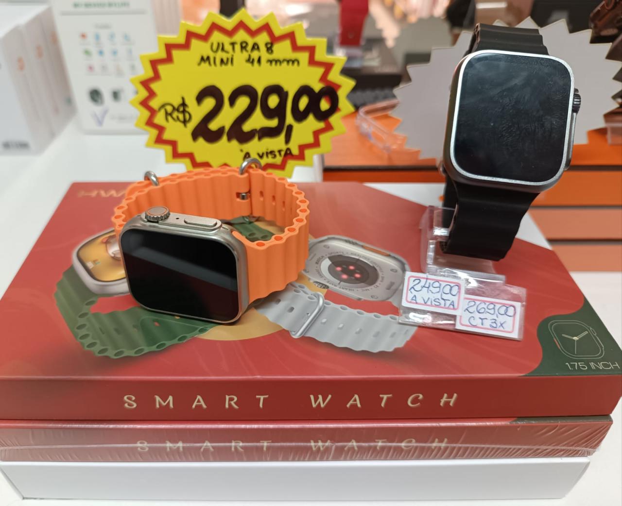 imagem de .Smartwatch HW 9 Ultra Mini de 41mm C/ NFC