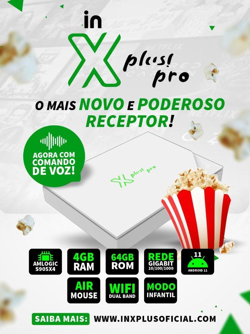 imagem de Aparelho TV In XPlus Pro C/ Controle Comando de Voz