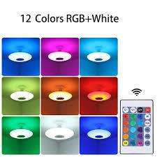 imagem de Lampada Bluetooth Rgb 18w Com Auto-Falante Bivolt