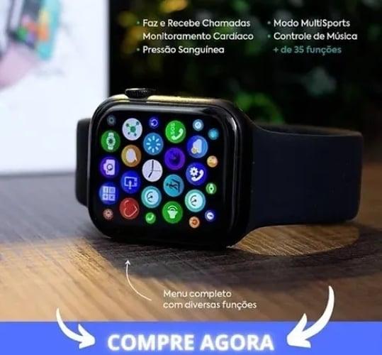 imagem de Smartwatch W34S coloca foto na tela