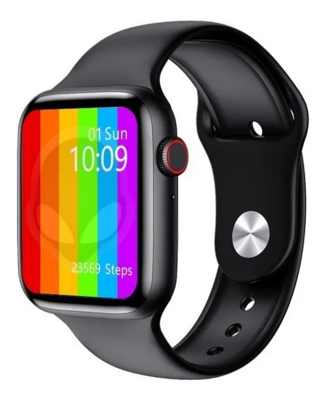 imagem de Smartwatch Iwo12 Lite Pro W26 Troca Pulseira Tela Infinita Serie 6