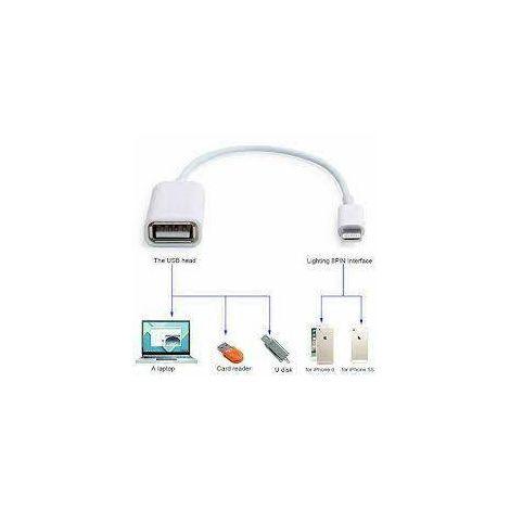 imagem de Cabo OTG USB p/ Iphone IOS