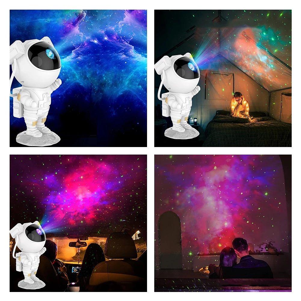 imagem de Projetor Astronauta c/ Caixinha Som BT