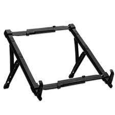 imagem de Suporte Notebook Preto Ajustável Ergonômico