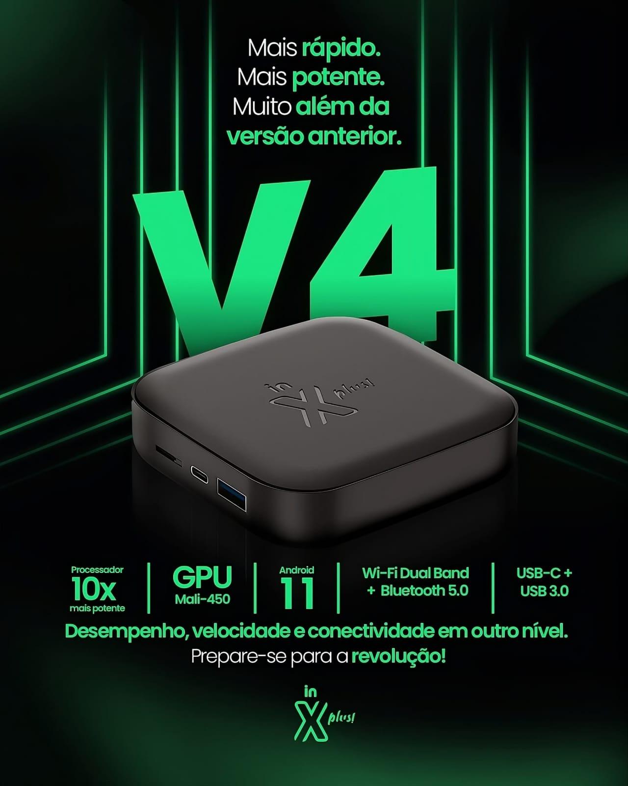 imagem de Aparelho TV In Xplus V4 (LANÇAMENTO 2025)