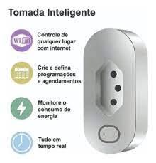 imagem de Tomada Inteligente Wifi Smart Home 10a Tuya Googlehome Alexa