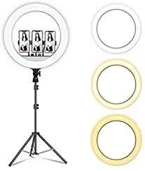 imagem de Ring Light 18 Polegadas 45cm 80W + Tripé 2 metros + Controle