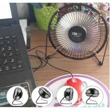 imagem de Ventilador Mini USB de Mesa 5v Silencioso Angulo Ajustável LS-904