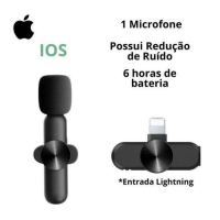 imagem de Microfone de Lapela s/ Fio IOS (Iphone)