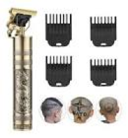 imagem de Máquina De Cabelo Hair Trimmer Acabamento Profissional Em Metal