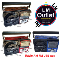 imagem de Radio Am Fm Usb Aux Micro Sd Altomex A1088