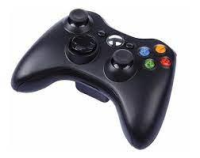 imagem de Controle joystick sem fio Xbox 360 black