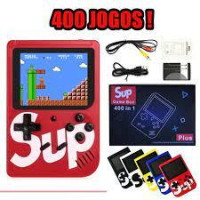 imagem de Game Box Retrô 400 jogos do Nintendo 8 bits