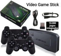 imagem de Game Stick Lite 15 mil Jogos Retrô 9 Emuladores