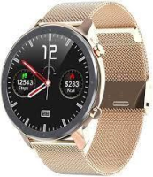 imagem de .Smartwatch Redondo L11 com pulseira Aço Milanesa